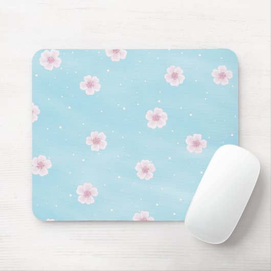 Sakura Japans Cherry Blossom Floral Muismat (Met muis)