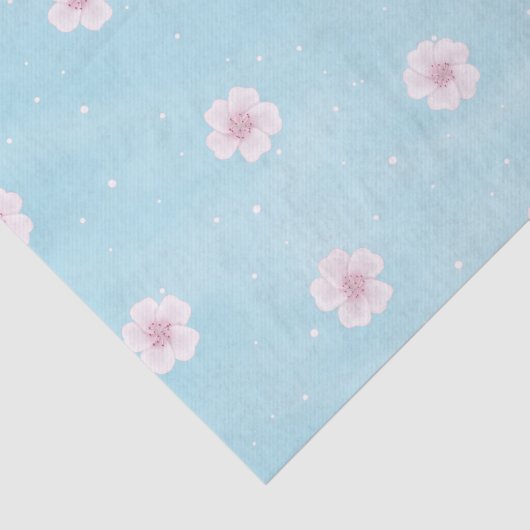 Sakura Japans Cherry Blossom Floral Tissuepapier (Detail)