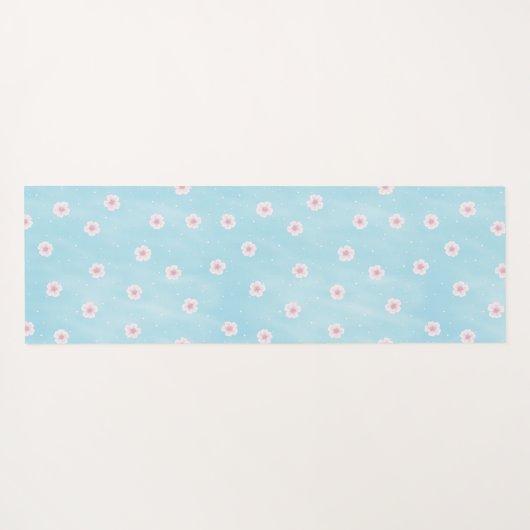Sakura Japans Cherry Blossom Floral Yogamat