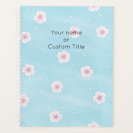 Sakura Japans Cherry Blossom persoonlijke Planner (Voorkant)