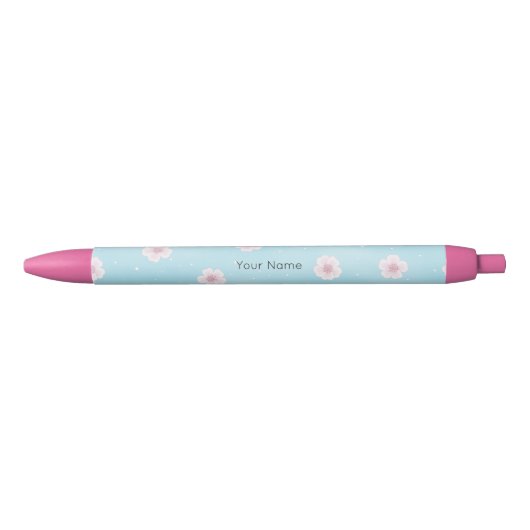 Sakura Japans Cherry Blossom persoonlijke Zwarte Inkt Pen (Voorkant)