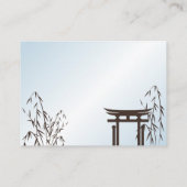 Sakura Japans Cherry Blossom Registry Info Kaart (Achterkant)