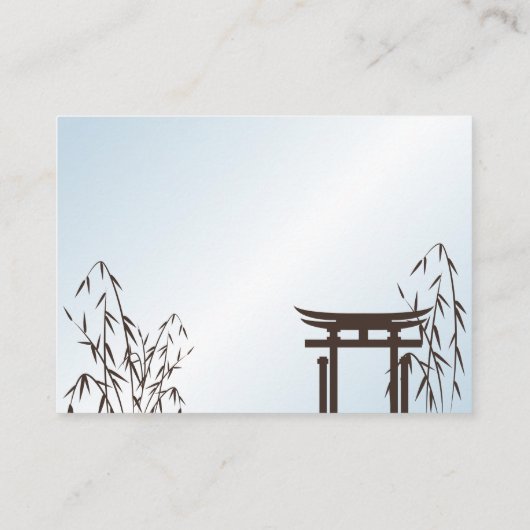 Sakura Japans Cherry Blossom Registry Info Kaart (Achterkant)