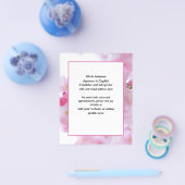 Sakura Japans freelance tolk Flyer (Enkel)