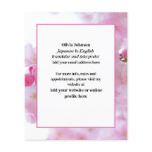 Sakura Japans freelance tolk