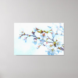 Sakura - Japanse Cherry Blossom Canvas Afdruk