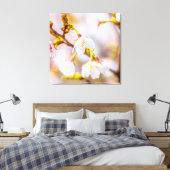 Sakura - Japanse Cherry Blossom Canvas Afdruk (Insitu (Slaapkamer))