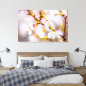 Sakura - Japanse Cherry Blossom Canvas Afdruk (Insitu (Slaapkamer))