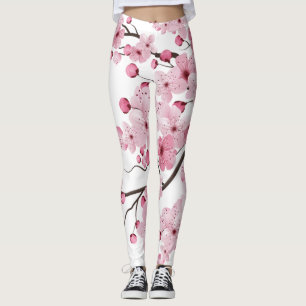Sakura Japanse Cherry Blossom Japanse boom Leggings