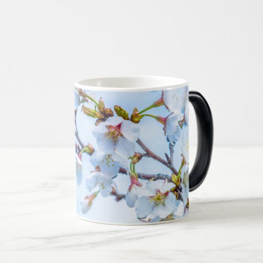 Sakura - Japanse Cherry Blossom Magische Mok (Voorkant rechts)