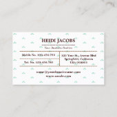 Sakura Japanse Cherry Blossom Visitekaartje (Achterkant)