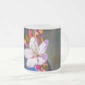 Sakura - Japanse kersbloem Matglas Koffiemok (Voorkant rechts)
