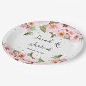 Sakura Japanse Kersenbloesem Aziatisch Papieren Bordje (Gekanteld)