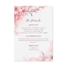 Sakura Japanse kersenbloesem bruiloft details