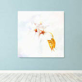 Sakura - Japanse kersenbloesem Canvas Afdruk (Insitu (Houten vloer))