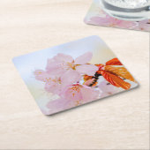 Sakura - Japanse kersenbloesem Kartonnen Onderzetters (Schuin)
