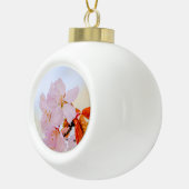 Sakura - Japanse kersenbloesem Keramische Bal Ornament (Rechts)