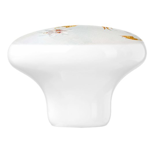 Sakura - Japanse kersenbloesem Keramische Knop (Zijkant)