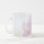 Sakura - Japanse kersenbloesem Matglas Koffiemok (Links)