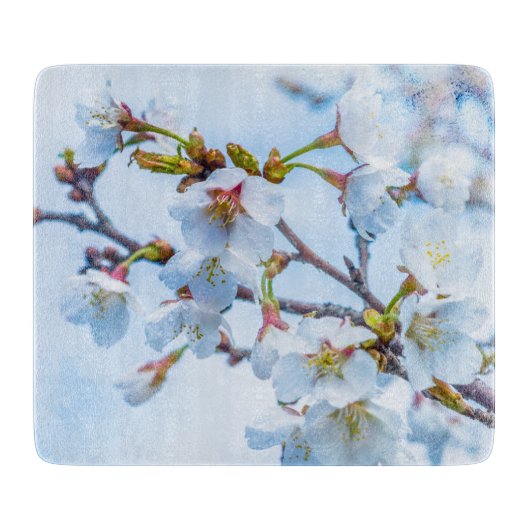 Sakura - Japanse Kersenbloesem Snijplank (Voorkant)