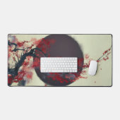 Sakura Japanse kunst Bureaumat (Keyboard & Muis)