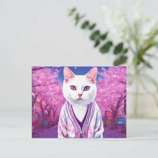 Sakura kat briefkaart (Staand voorkant)
