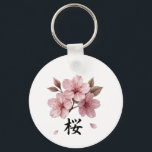 Sakura Katana Japanese Aesthetic Sleutelhanger<br><div class="desc">Embrace the fusion of strength and elegance with this Japanese-inspired design. Featuring a sharp Katana entwined with delicate pink Sakura (cherry blossoms) and traditional kanji for "Samurai Spirit" (侍の精神), this piece is perfect for fans of aesthetic, anime culture, and minimalist Japanese art. A bold statement for any urban wardrobe.</div>