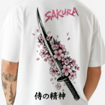 Sakura Katana Japanse esthetische streetwear