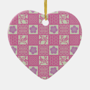 sakura keramisch ornament