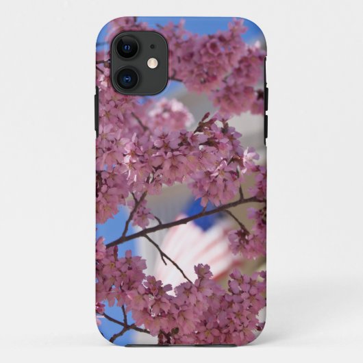 Sakura Kersenbloesem Americana Case-Mate iPhone Case (Achterkant)