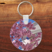 Sakura Kersenbloesem Americana Sleutelhanger (Voorkant)