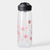 Sakura Kersenbloesem Bloemblad Waterfles (Voorkant)