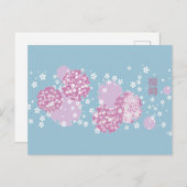 Sakura, kersenbloesem briefkaart (Voorkant / Achterkant)