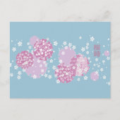 Sakura, kersenbloesem briefkaart (Voorkant)