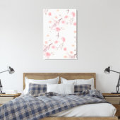Sakura, kersenbloesem canvas afdruk (Insitu (Slaapkamer))