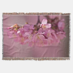 Sakura Kersenbloesem Delicate Roze Boeket Deken