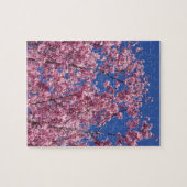 Sakura Kersenbloesem In Het Blauwe Legpuzzel (Horizontaal)