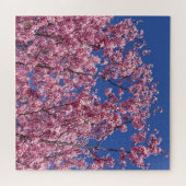 Sakura Kersenbloesem In Het Blauwe Legpuzzel (Horizontaal)