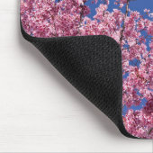 Sakura Kersenbloesem In Het Blauwe Muismat (Hoek)