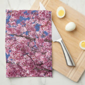 Sakura Kersenbloesem In Het Blauwe Theedoek (Quarter Fold)