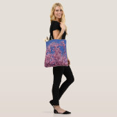 Sakura Kersenbloesem In Het Blauwe Tote Bag (Op model)
