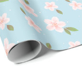 Sakura Kersenbloesem Japans Esthetisch Floral Cadeaupapier (Rol Hoek)