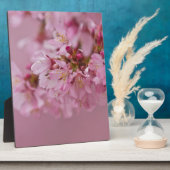 Sakura Kersenbloesem Licht Roze Reflecties Fotoplaat (Zijkant)