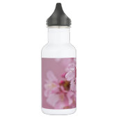 Sakura Kersenbloesem Licht Roze Reflecties Waterfles (Links)