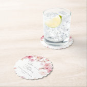 Sakura-kersenbloesem Liefde is in bloei bruid Kartonnen Onderzetters (Insitu)