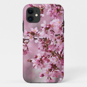 Sakura Kersenbloesem Pastel Roze Lagen iPhone 11 Hoesje