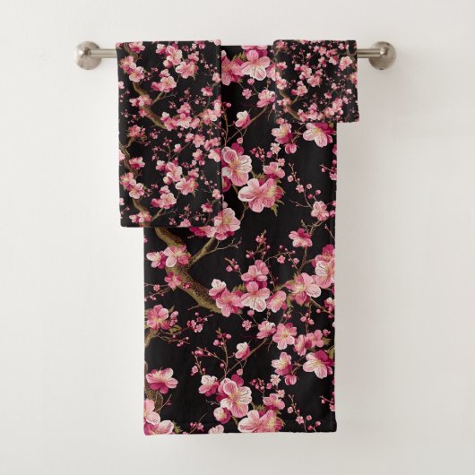 Sakura Kersenbloesem Patroon Bad Handdoek (Insitu)