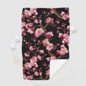Sakura Kersenbloesem Patroon Golfhanddoek (Insitu)