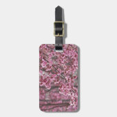 Sakura Kersenbloesem Stromend Roze Bagagelabel (Voorkant verticaal)
