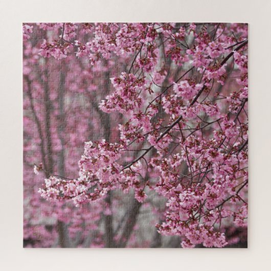 Sakura Kersenbloesem Stromend Roze Legpuzzel (Verticaal)